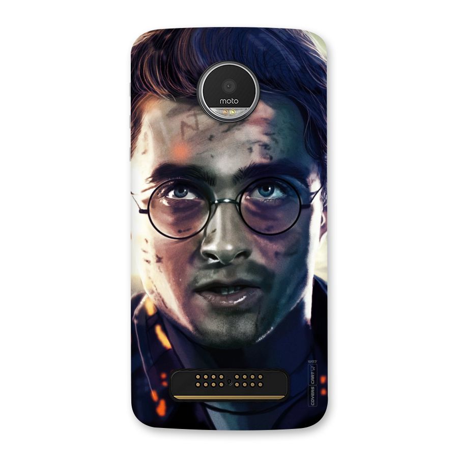 The Boy Who Lived Back Case for Moto Z Play