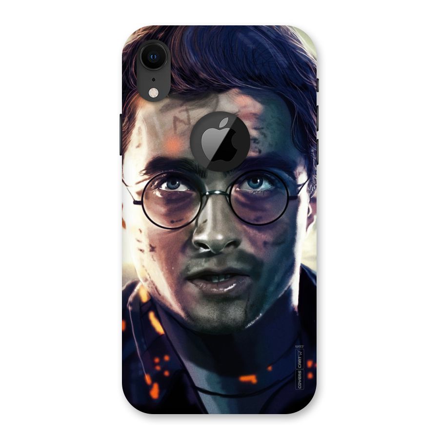 The Boy Who Lived Back Case for iPhone XR Logo Cut