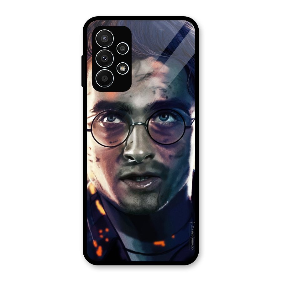 The Boy Who Lived Glass Back Case for Galaxy A23