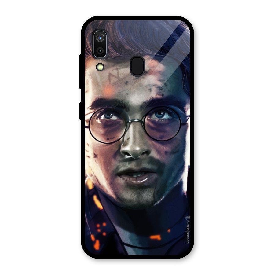 The Boy Who Lived Glass Back Case for Galaxy A30