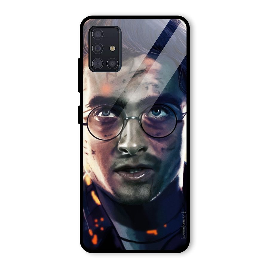 The Boy Who Lived Glass Back Case for Galaxy A51