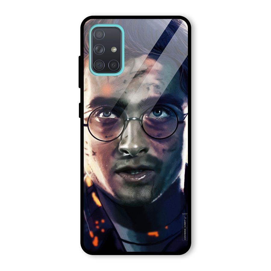 The Boy Who Lived Glass Back Case for Galaxy A71