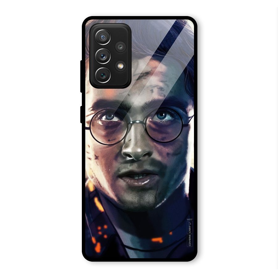 The Boy Who Lived Glass Back Case for Galaxy A72