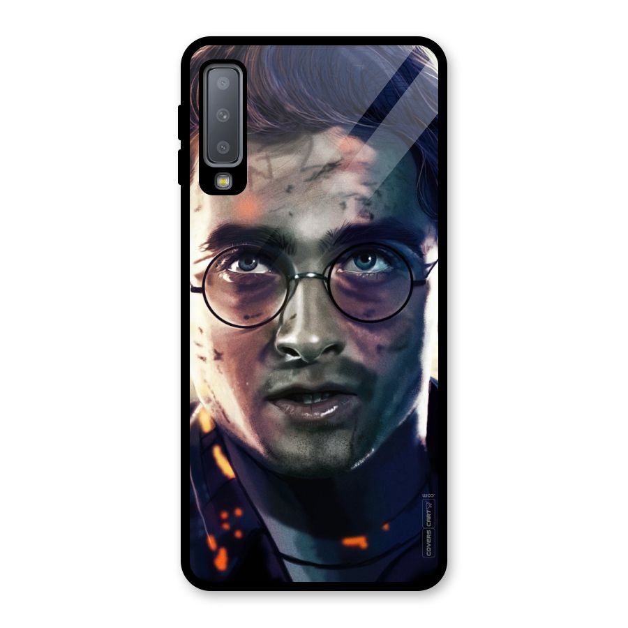 The Boy Who Lived Glass Back Case for Galaxy A7 (2018)