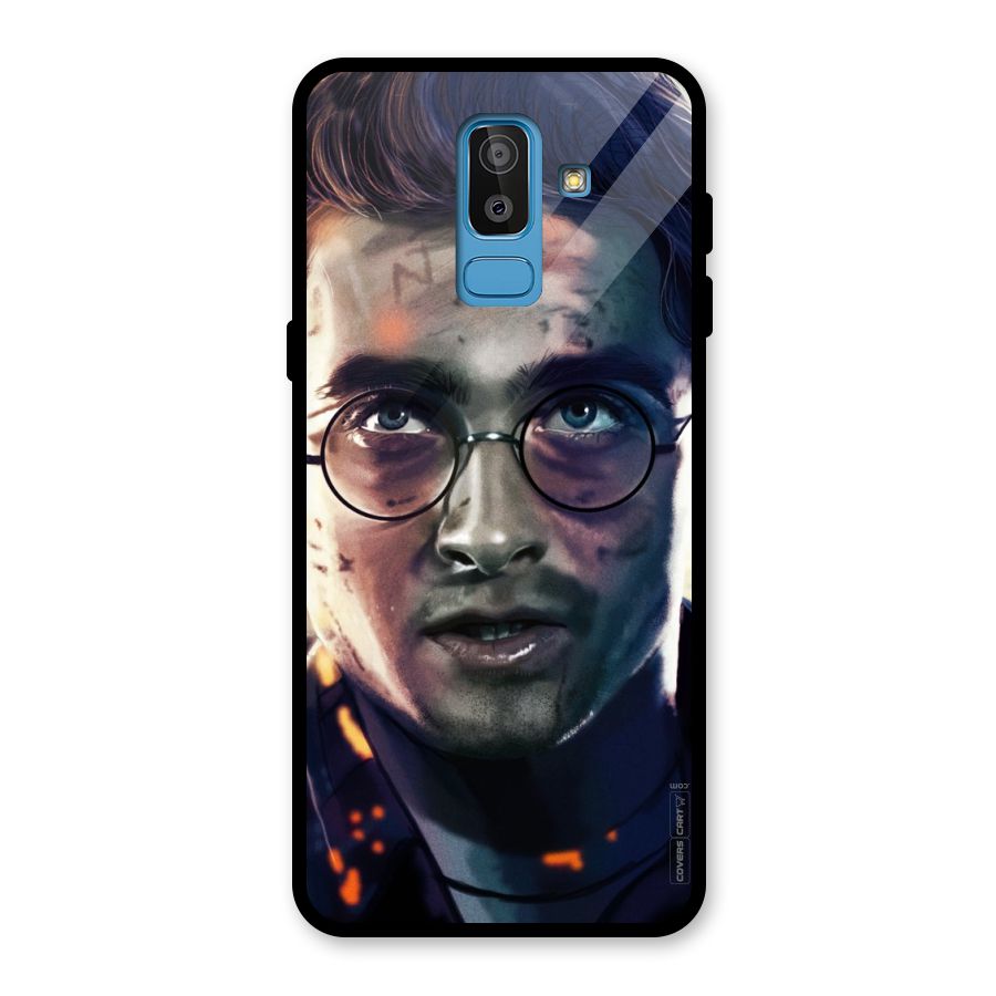 The Boy Who Lived Glass Back Case for Galaxy J8