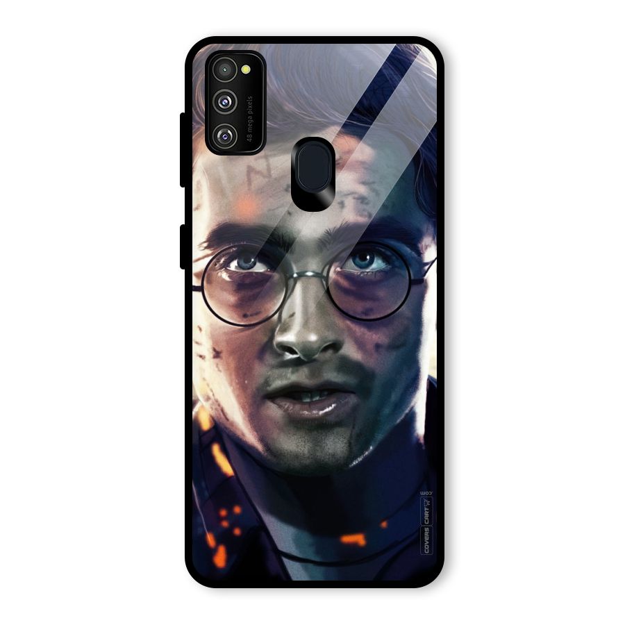 The Boy Who Lived Glass Back Case for Galaxy M30s
