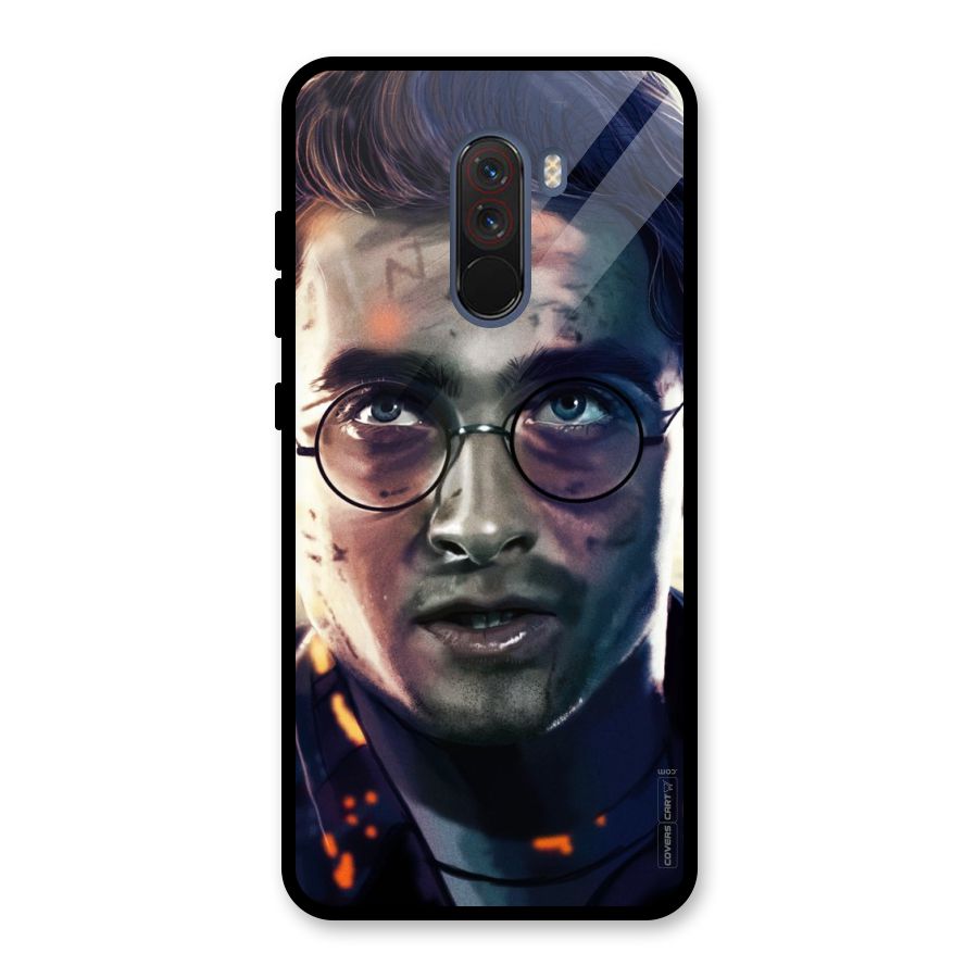 The Boy Who Lived Glass Back Case for Poco F1