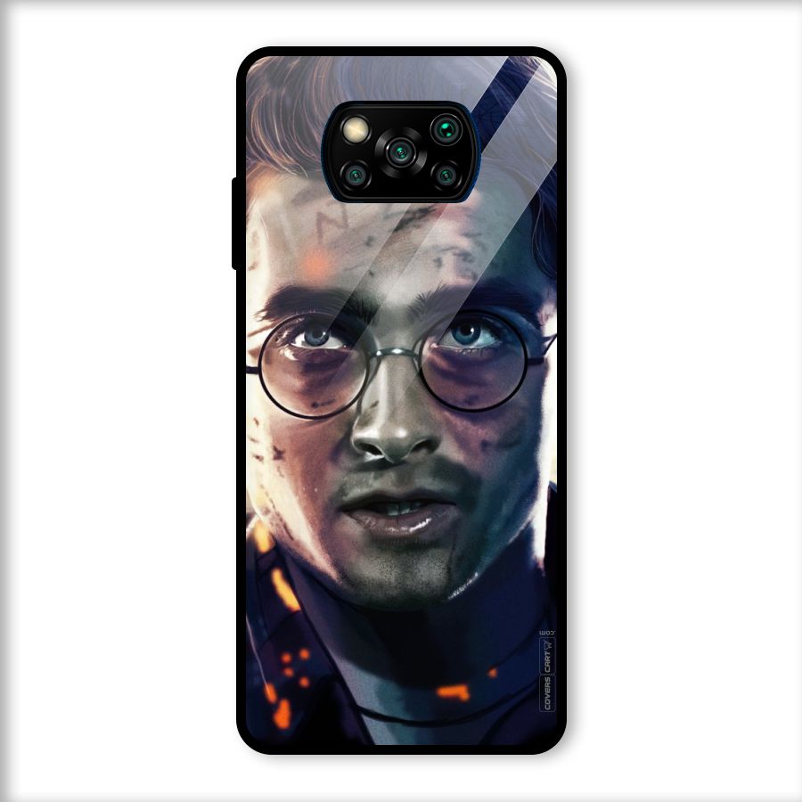 The Boy Who Lived Glass Back Case for Poco X3