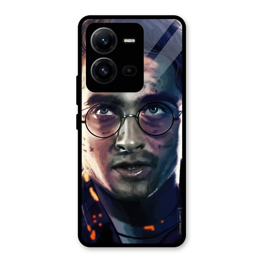 The Boy Who Lived Glass Back Case for Vivo V25