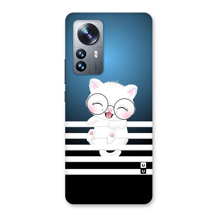The Cat on Stripes Back Case for Xiaomi 12 Pro