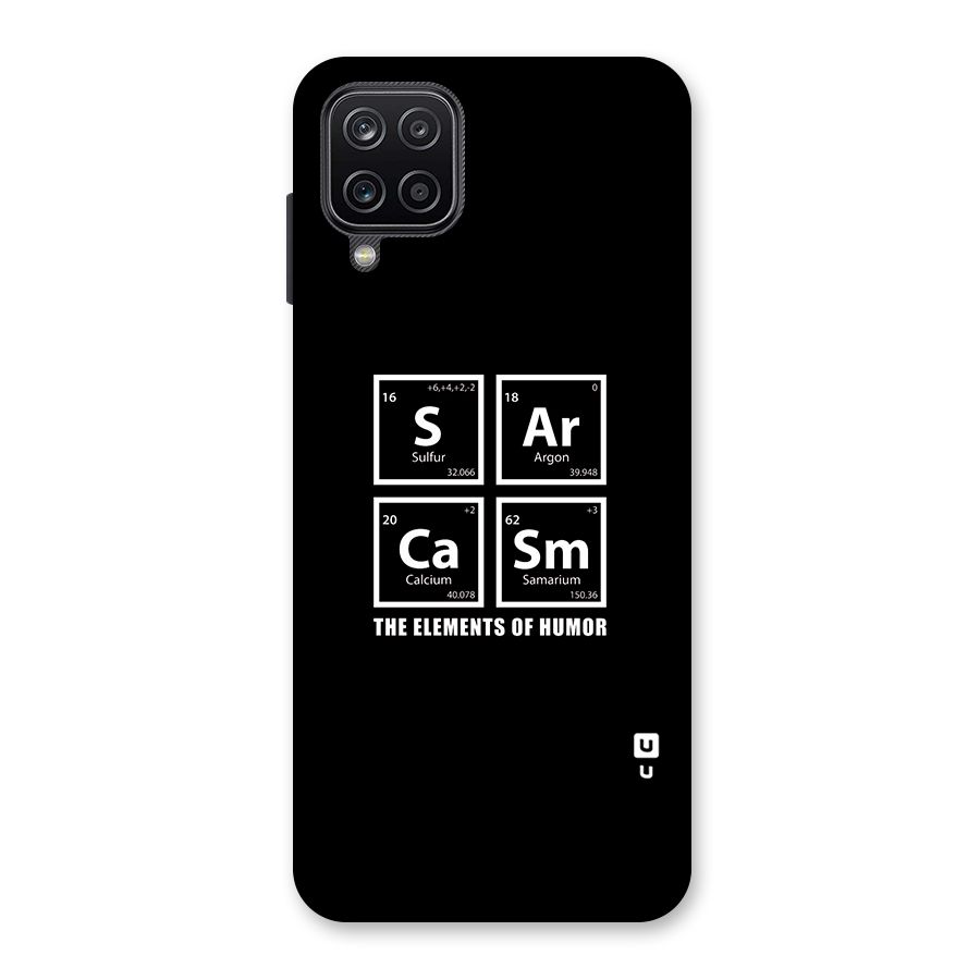 The Elements of Humor Back Case for Galaxy A12