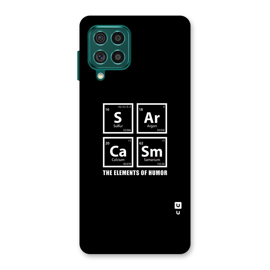 The Elements of Humor Back Case for Galaxy F62