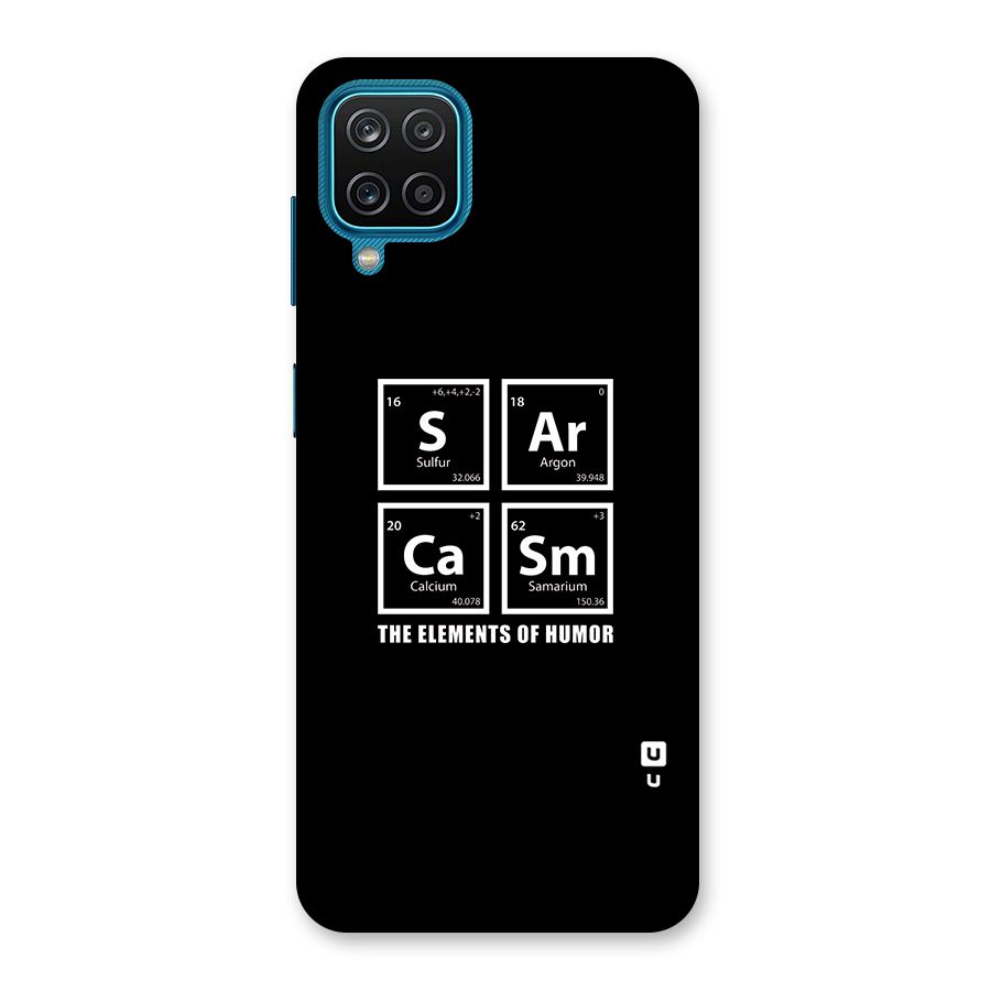The Elements of Humor Back Case for Galaxy M12