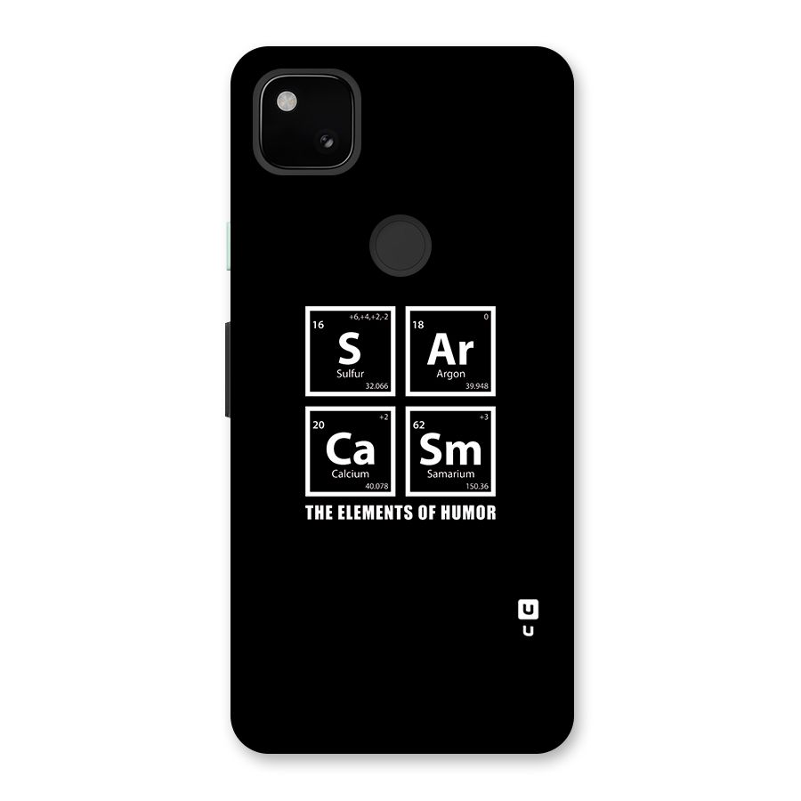 The Elements of Humor Back Case for Google Pixel 4a