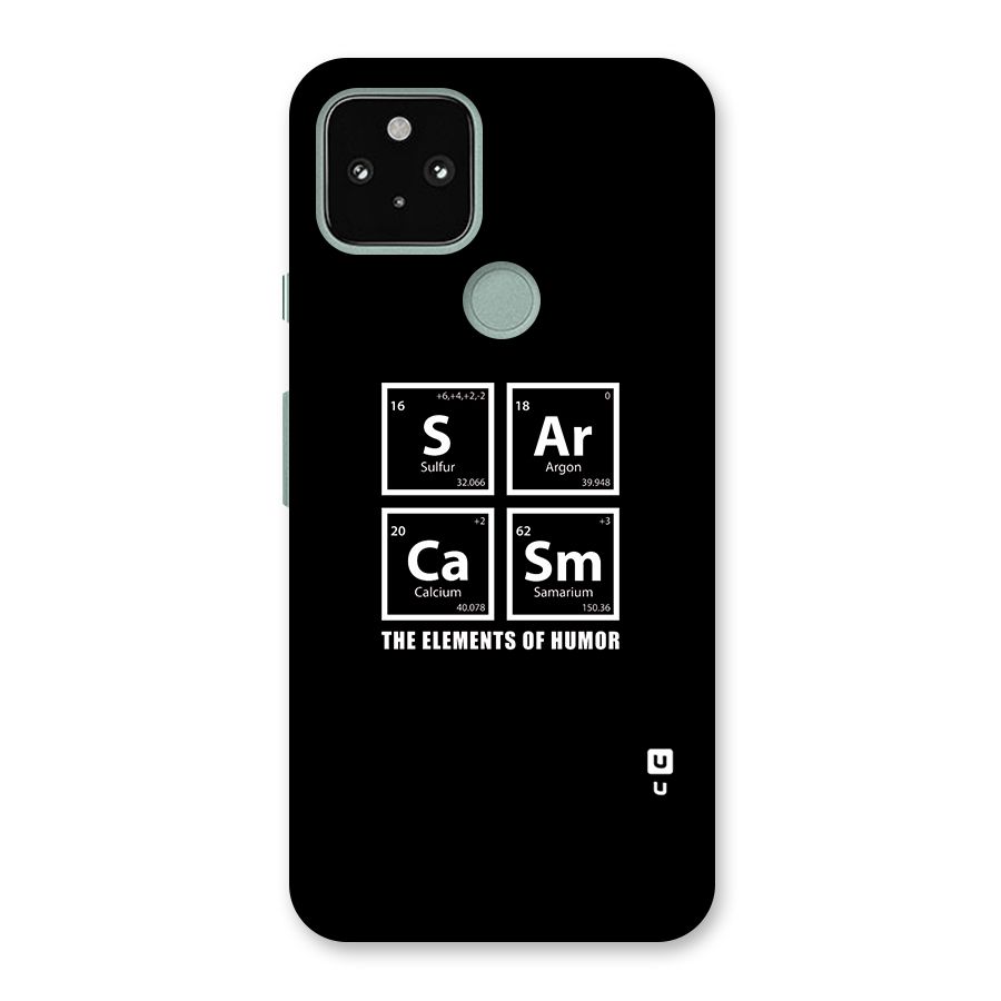 The Elements of Humor Back Case for Google Pixel 5