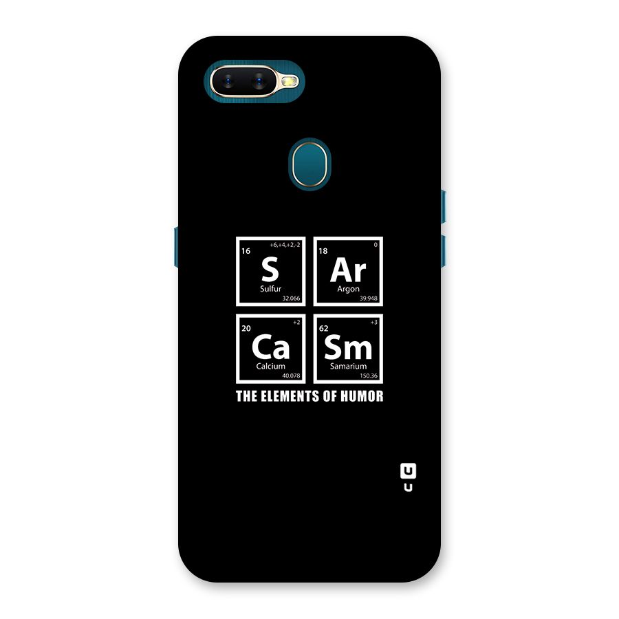 The Elements of Humor Back Case for Oppo A11k