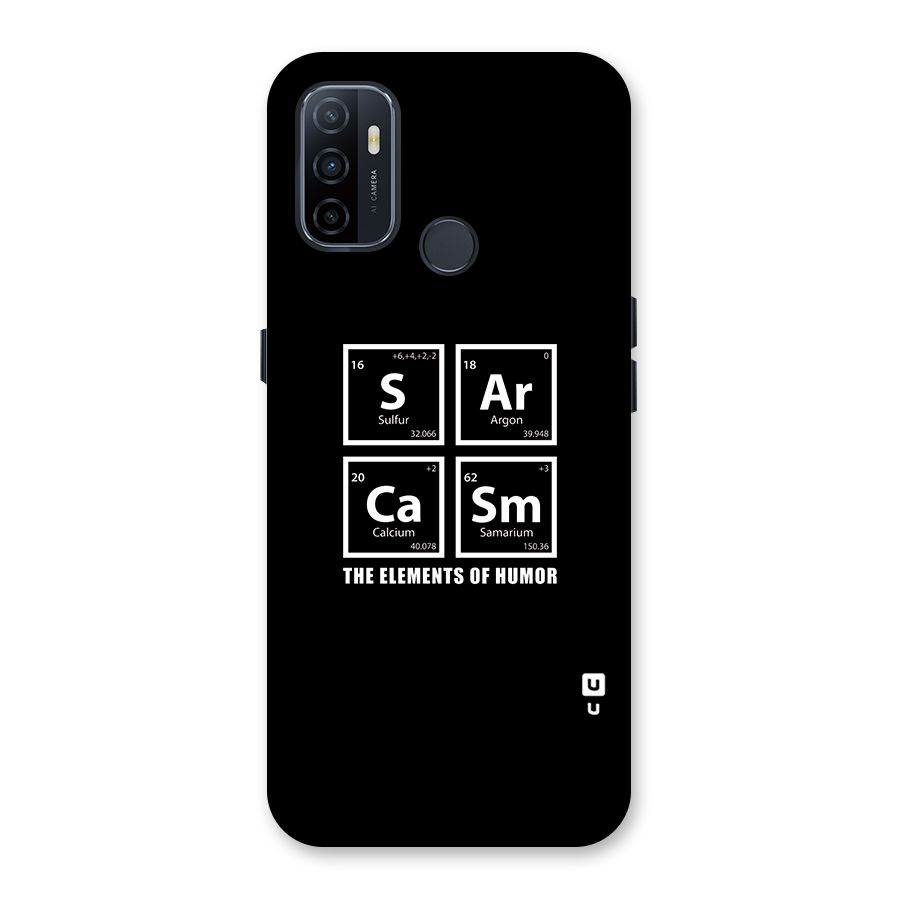 The Elements of Humor Back Case for Oppo A32
