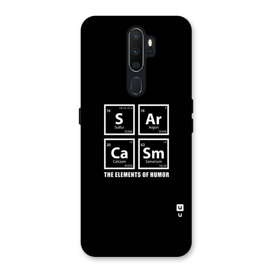 The Elements of Humor Back Case for Oppo A5 (2020)