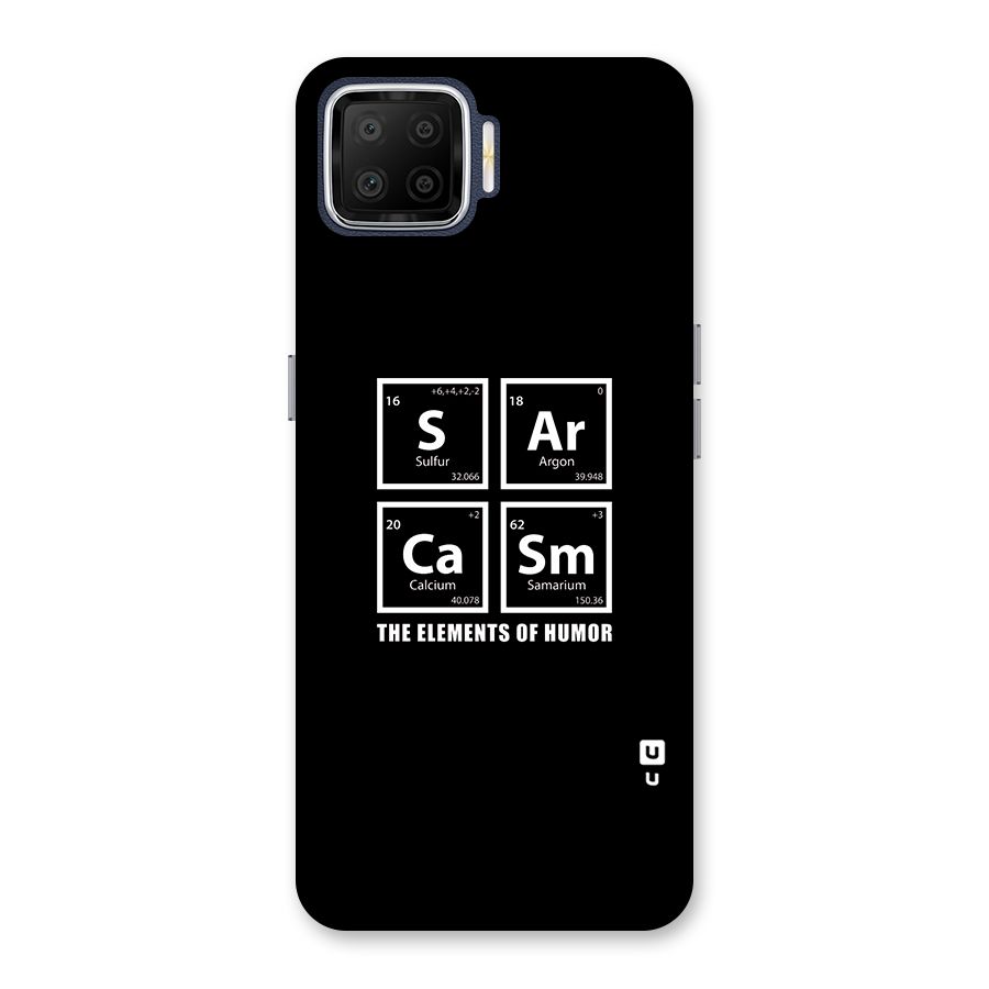 The Elements of Humor Back Case for Oppo F17