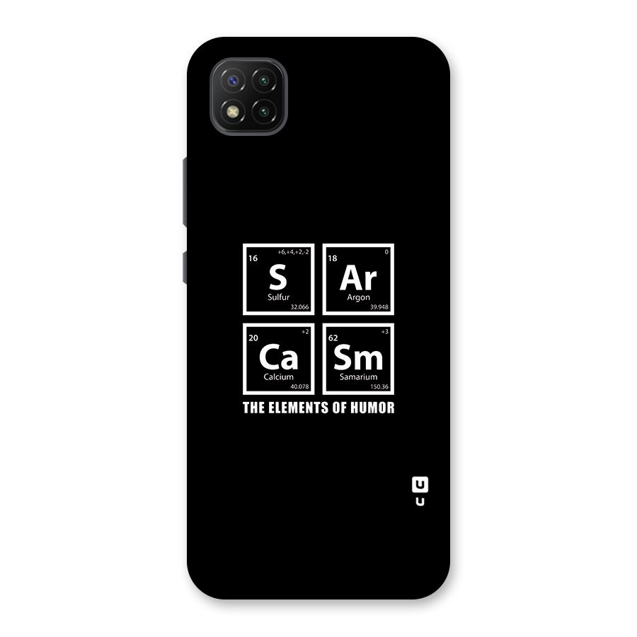 The Elements of Humor Back Case for Poco C3