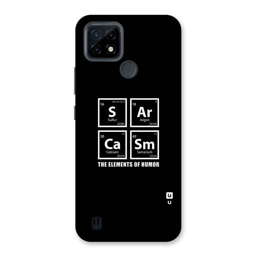 The Elements of Humor Back Case for Realme C21