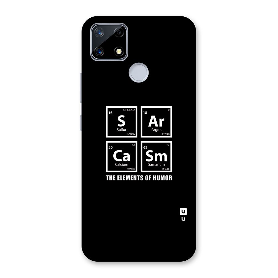 The Elements of Humor Back Case for Realme Narzo 20