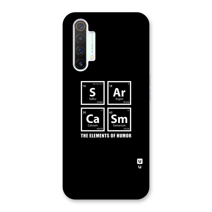 The Elements of Humor Back Case for Realme X3 SuperZoom