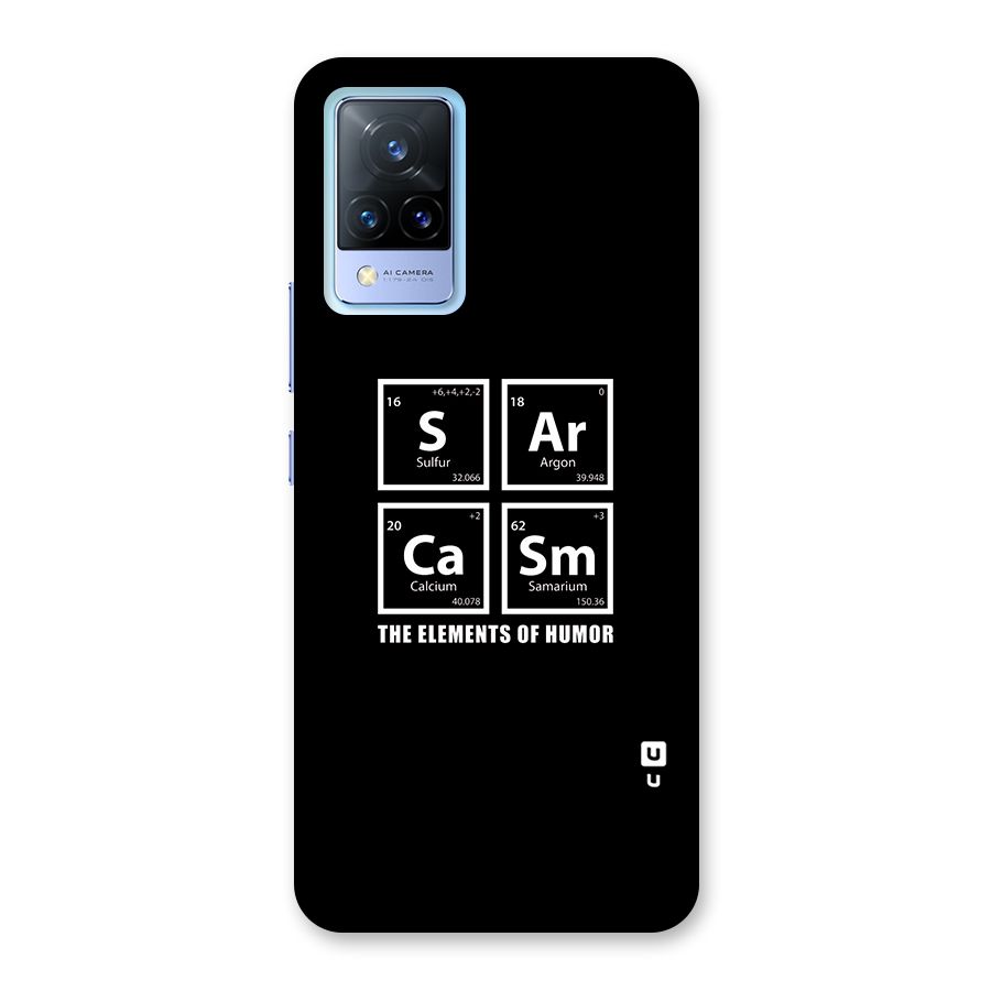 The Elements of Humor Back Case for Vivo V21 5G