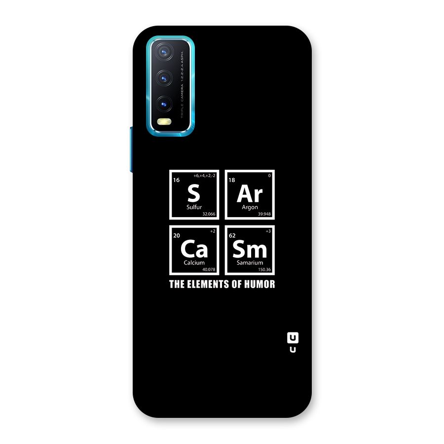 The Elements of Humor Back Case for Vivo Y20A