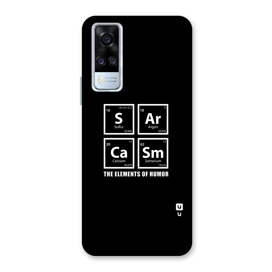 The Elements of Humor Back Case for Vivo Y31