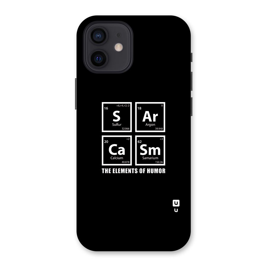 The Elements of Humor Back Case for iPhone 12