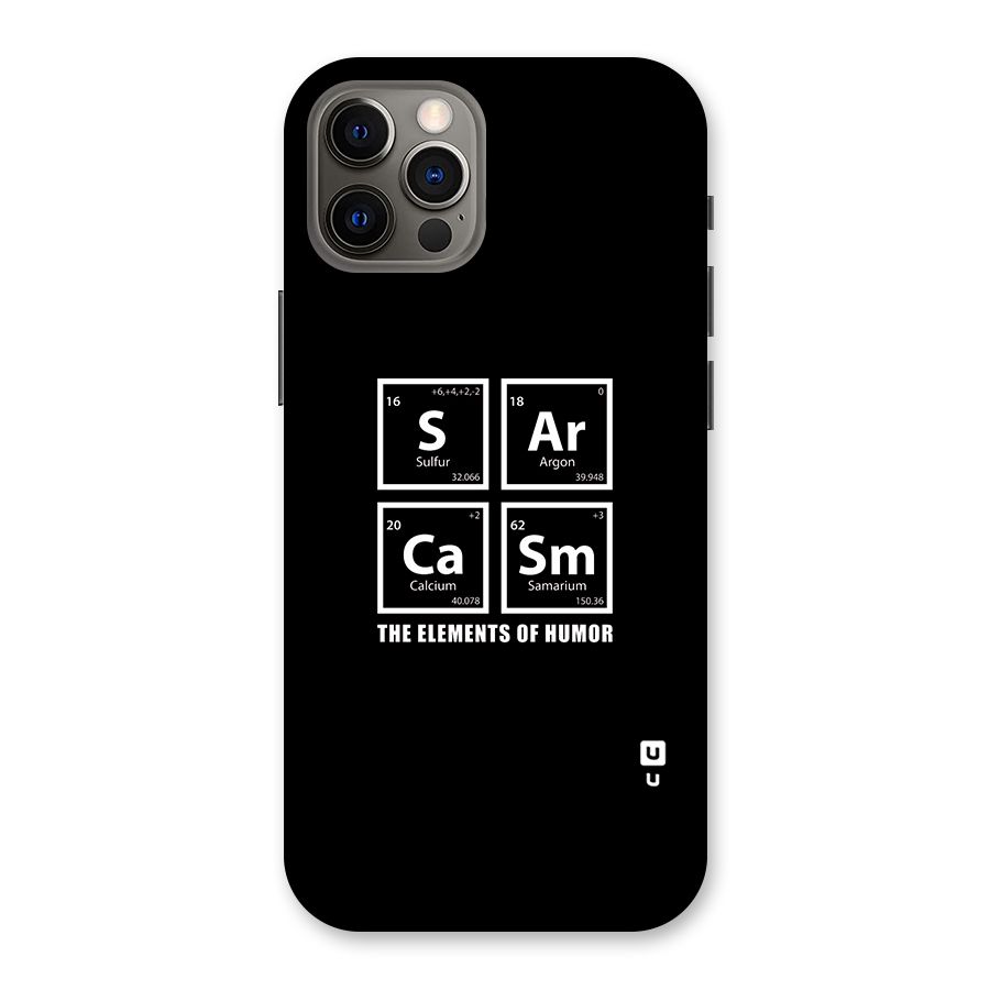 The Elements of Humor Back Case for iPhone 12 Pro