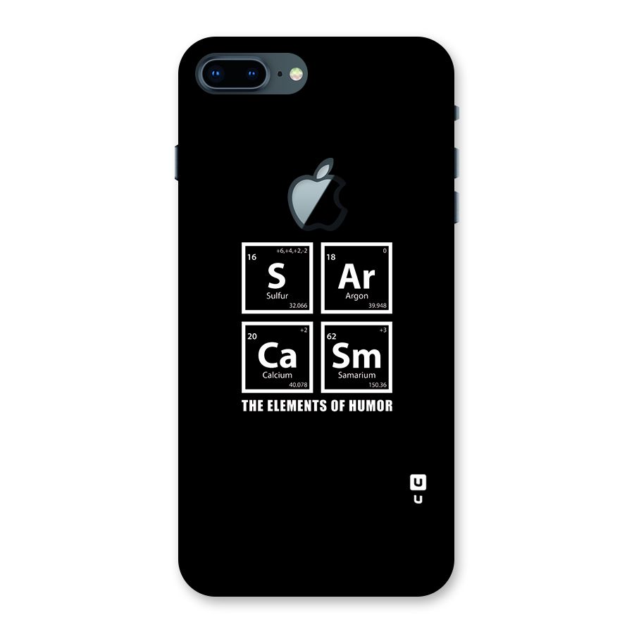 The Elements of Humor Back Case for iPhone 7 Plus Apple Cut