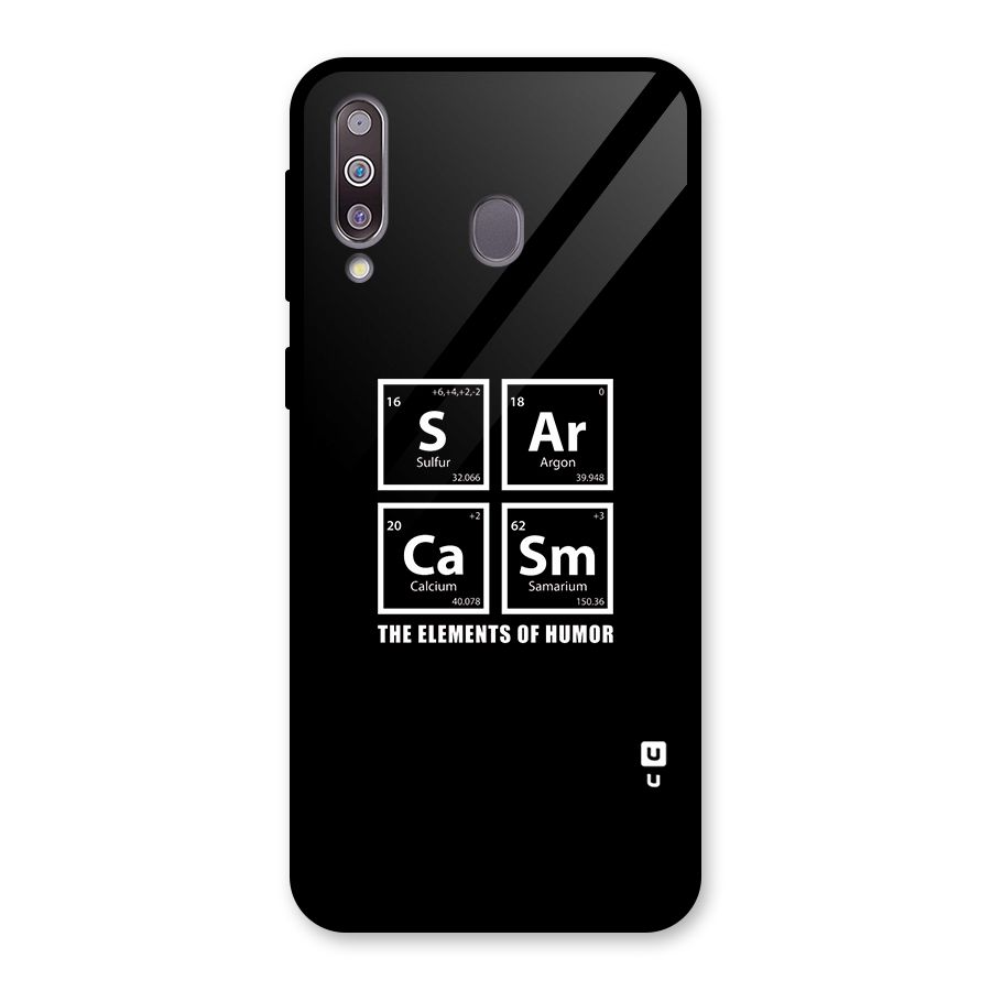 The Elements of Humor Glass Back Case for Galaxy M30