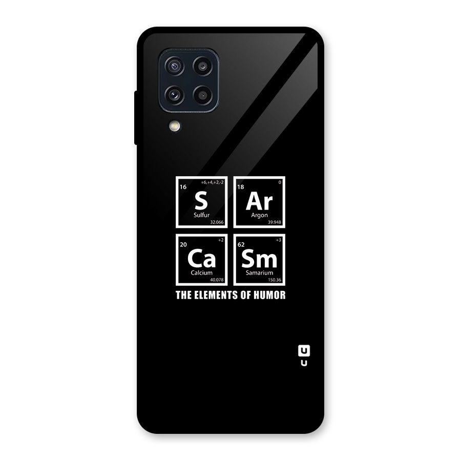 The Elements of Humor Glass Back Case for Galaxy M32