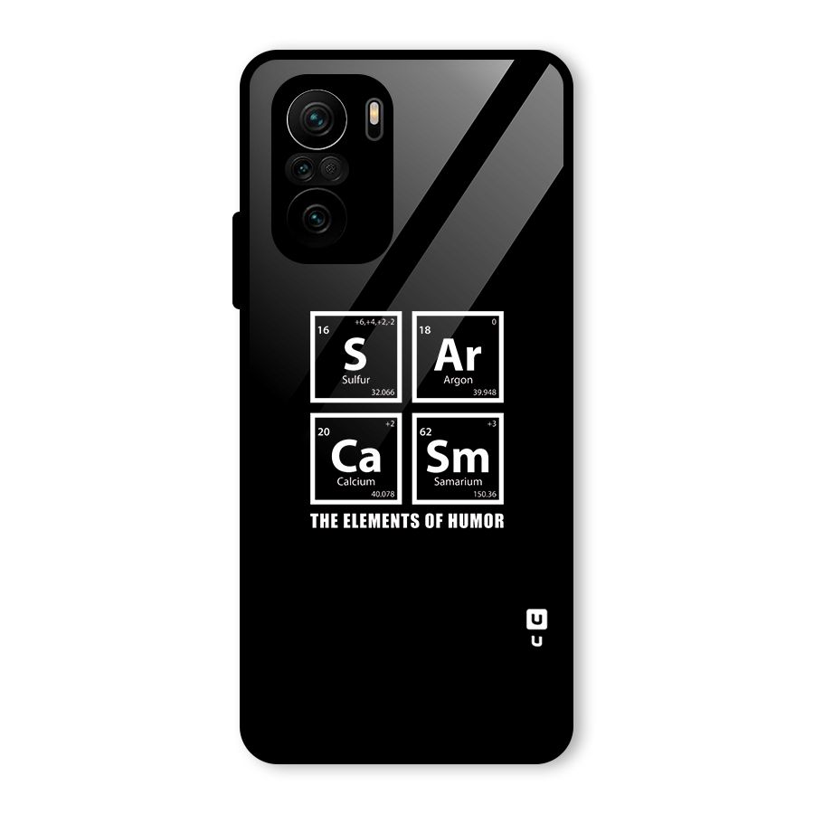 The Elements of Humor Glass Back Case for Mi 11x
