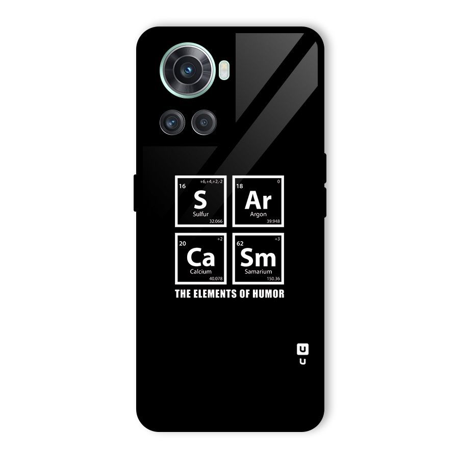 The Elements of Humor Glass Back Case for OnePlus 10R