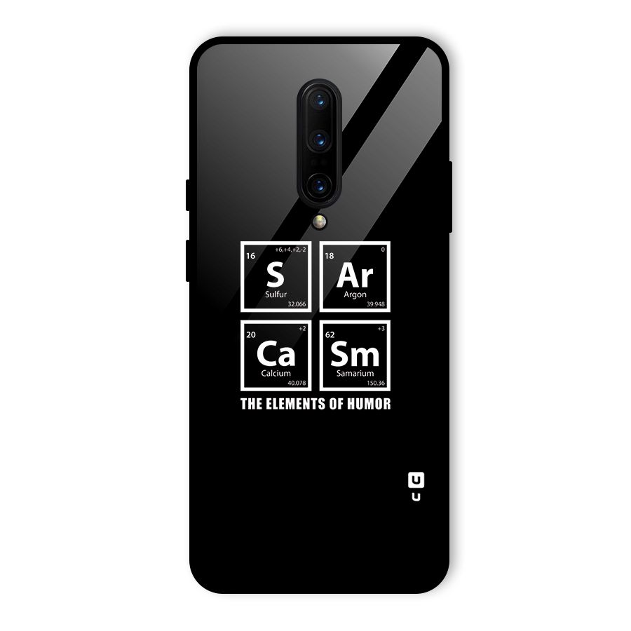 The Elements of Humor Glass Back Case for OnePlus 7 Pro