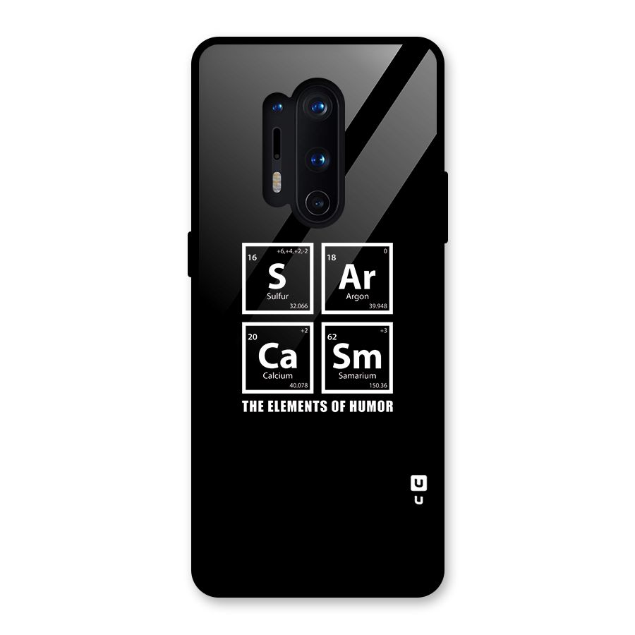 The Elements of Humor Glass Back Case for OnePlus 8 Pro
