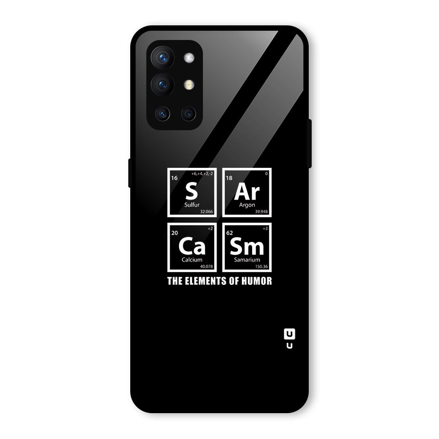 The Elements of Humor Glass Back Case for OnePlus 9R