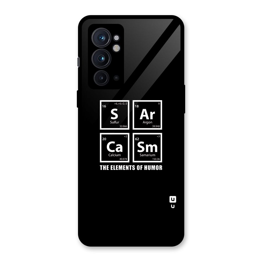 The Elements of Humor Glass Back Case for OnePlus 9RT 5G