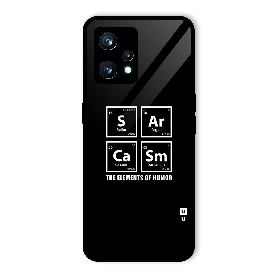 The Elements of Humor Glass Back Case for Realme 9 Pro Plus 5G