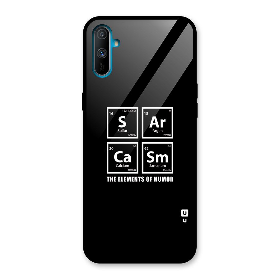 The Elements of Humor Glass Back Case for Realme C3