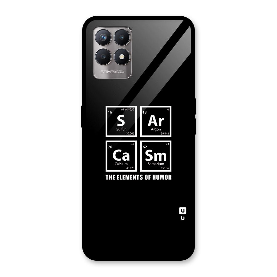 The Elements of Humor Glass Back Case for Realme Narzo 50