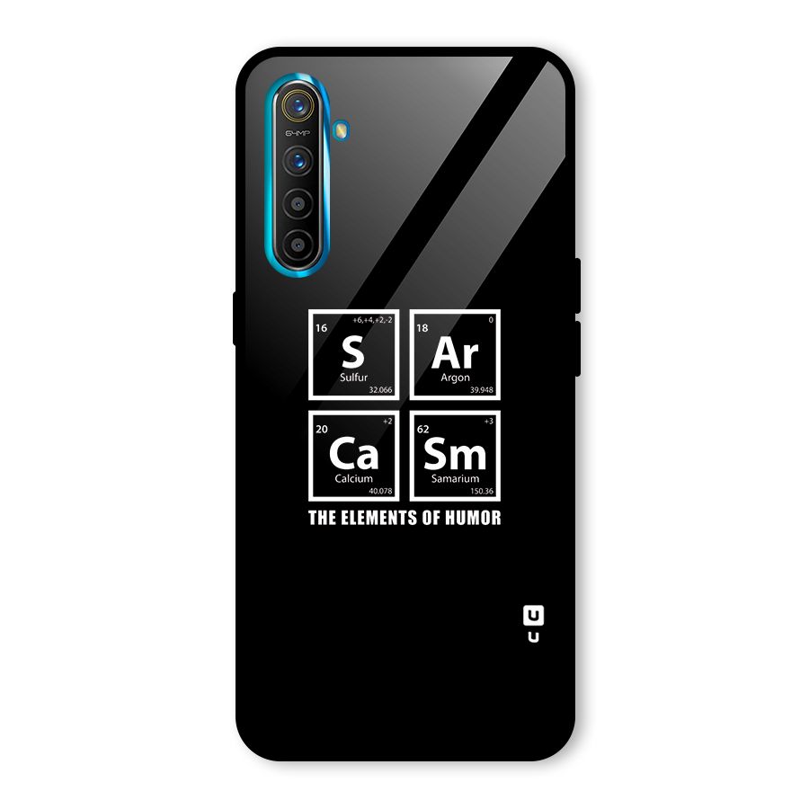 The Elements of Humor Glass Back Case for Realme XT