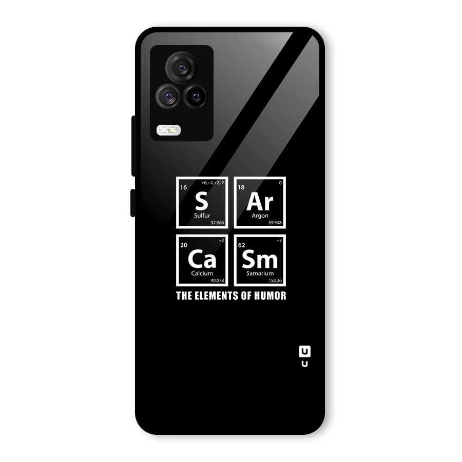 The Elements of Humor Glass Back Case for Vivo iQOO 7 Legend 5G