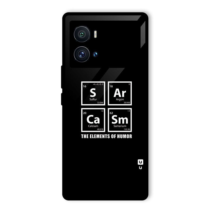 The Elements of Humor Glass Back Case for Vivo iQOO 9 Pro