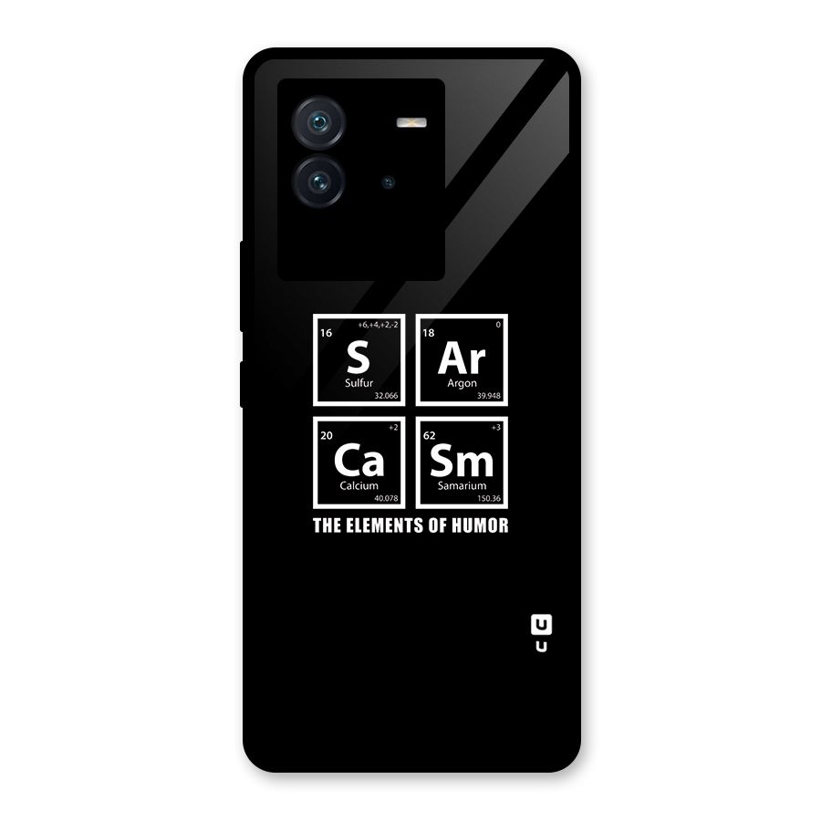 The Elements of Humor Glass Back Case for Vivo iQOO Neo 6 5G