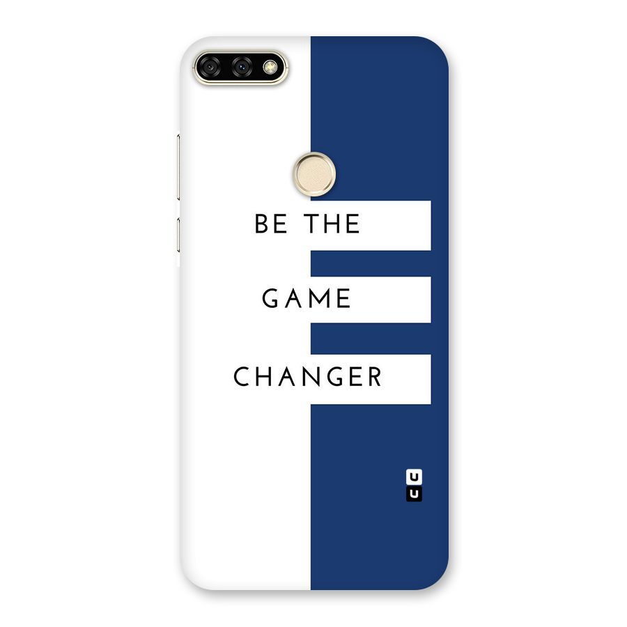 The Game Changer Back Case for Honor 7A
