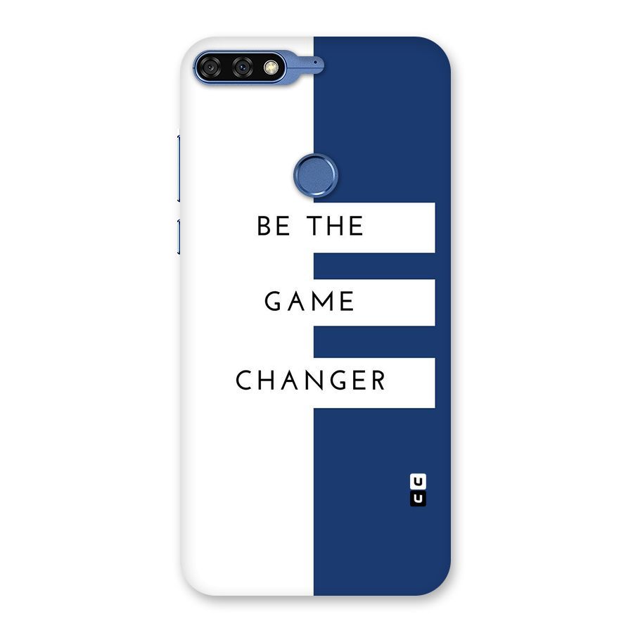 The Game Changer Back Case for Honor 7C
